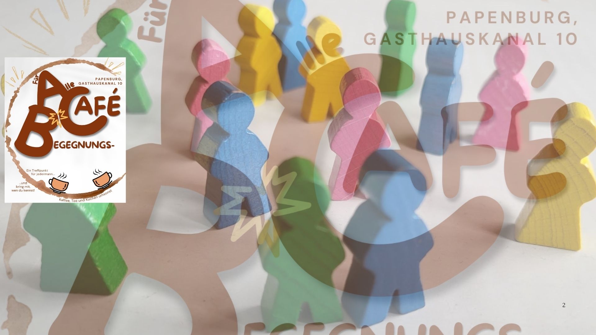 Begegnungscafé am Gasthauskanal